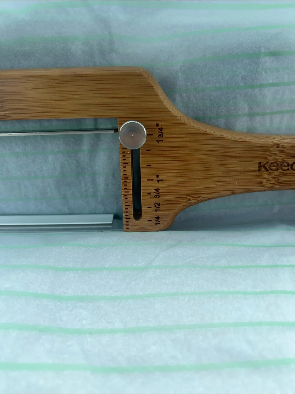 Bamboo Adjustable Bread Slicer